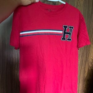 Red Large Tommy Hilfiger T-shirt